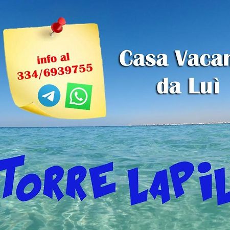 Casa Vacanze Da Lui' Torre Lapillo Exterior photo